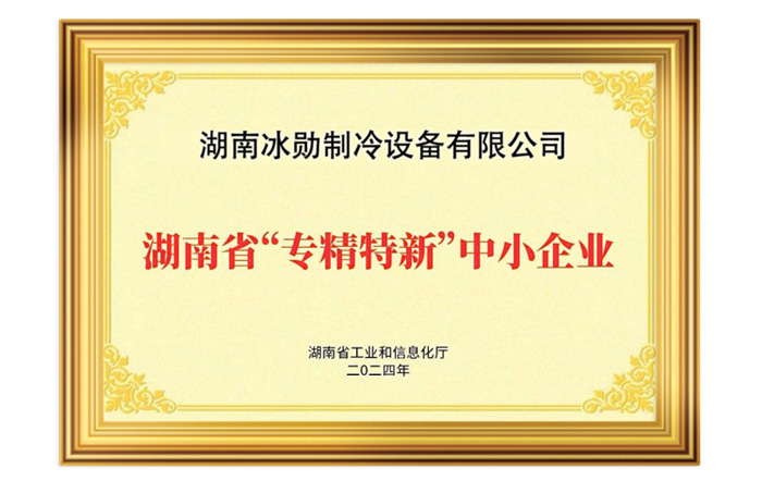 喜報 | 我司榮獲2024年湖南省專精特新中小企業(yè)榮譽稱號